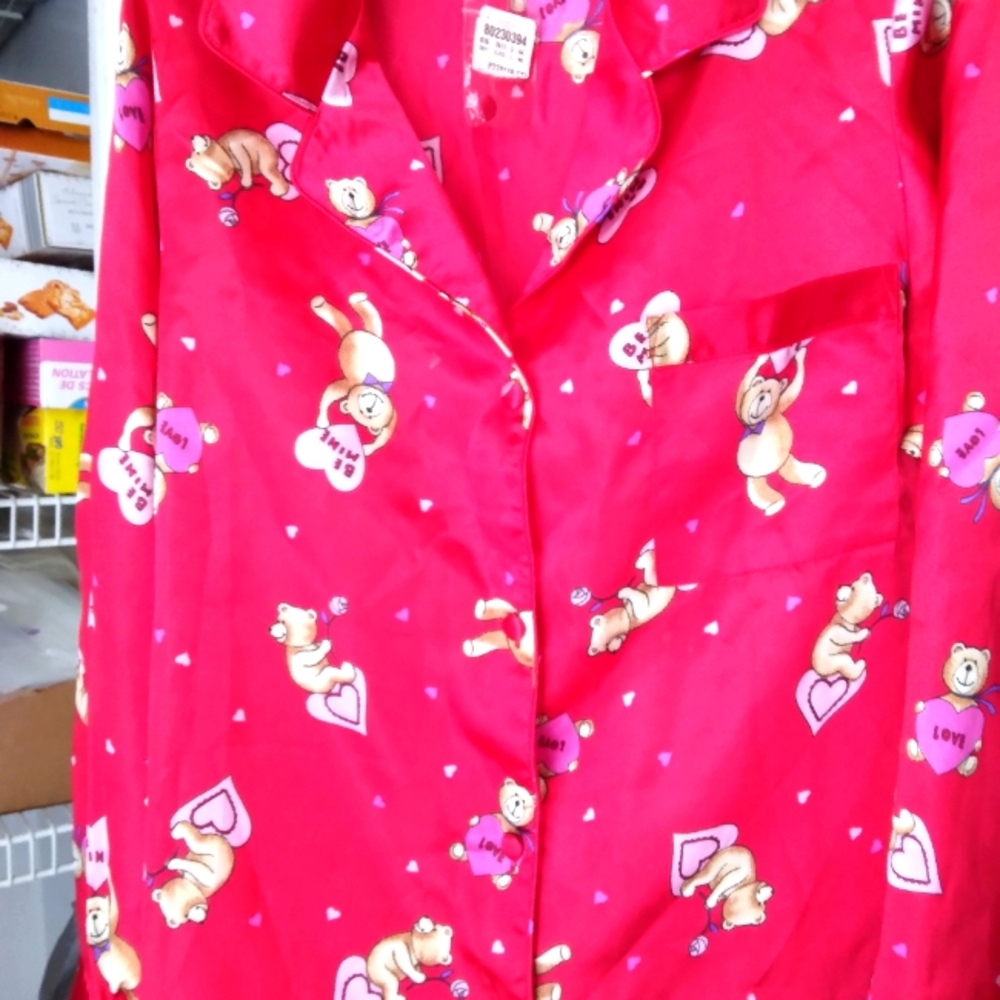Pajama top valentine